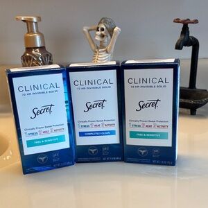 Clinical Strength Invisible Solid Deodorant - Blue